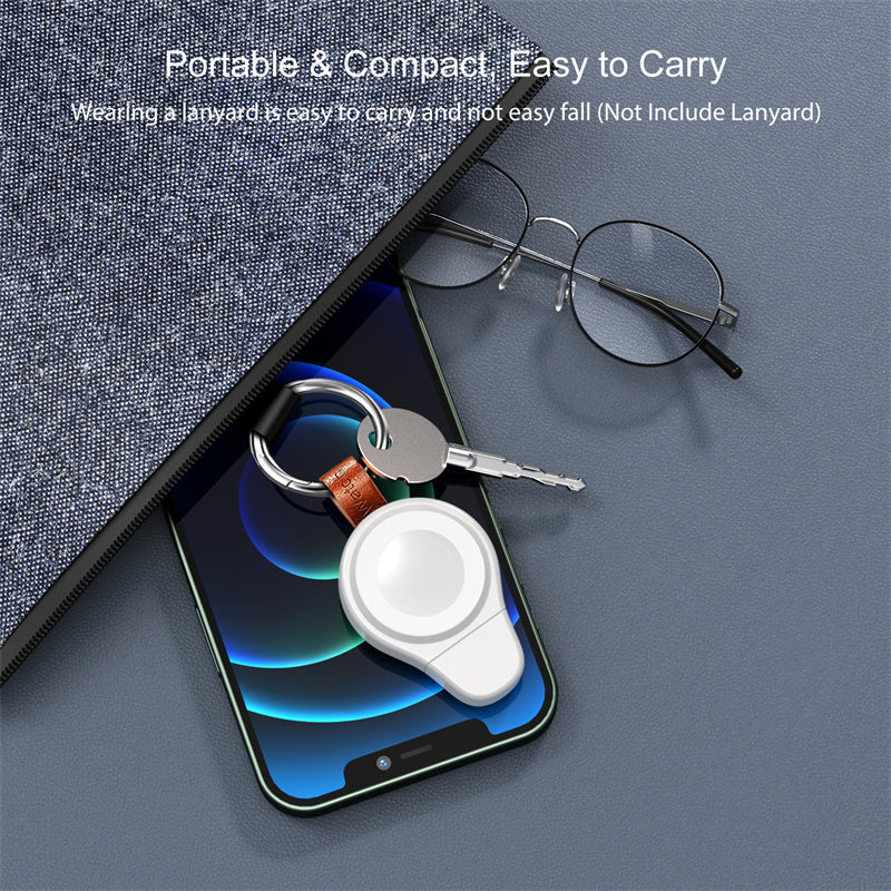 Cargador inalámbrico para accesorios de iWatch Estación de carga USB portátil Cargador de Apple Watch