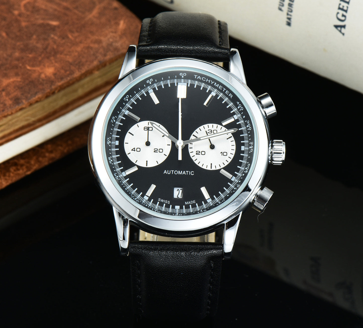 Men's Steel Belt Belt Business Style Quartz Watch