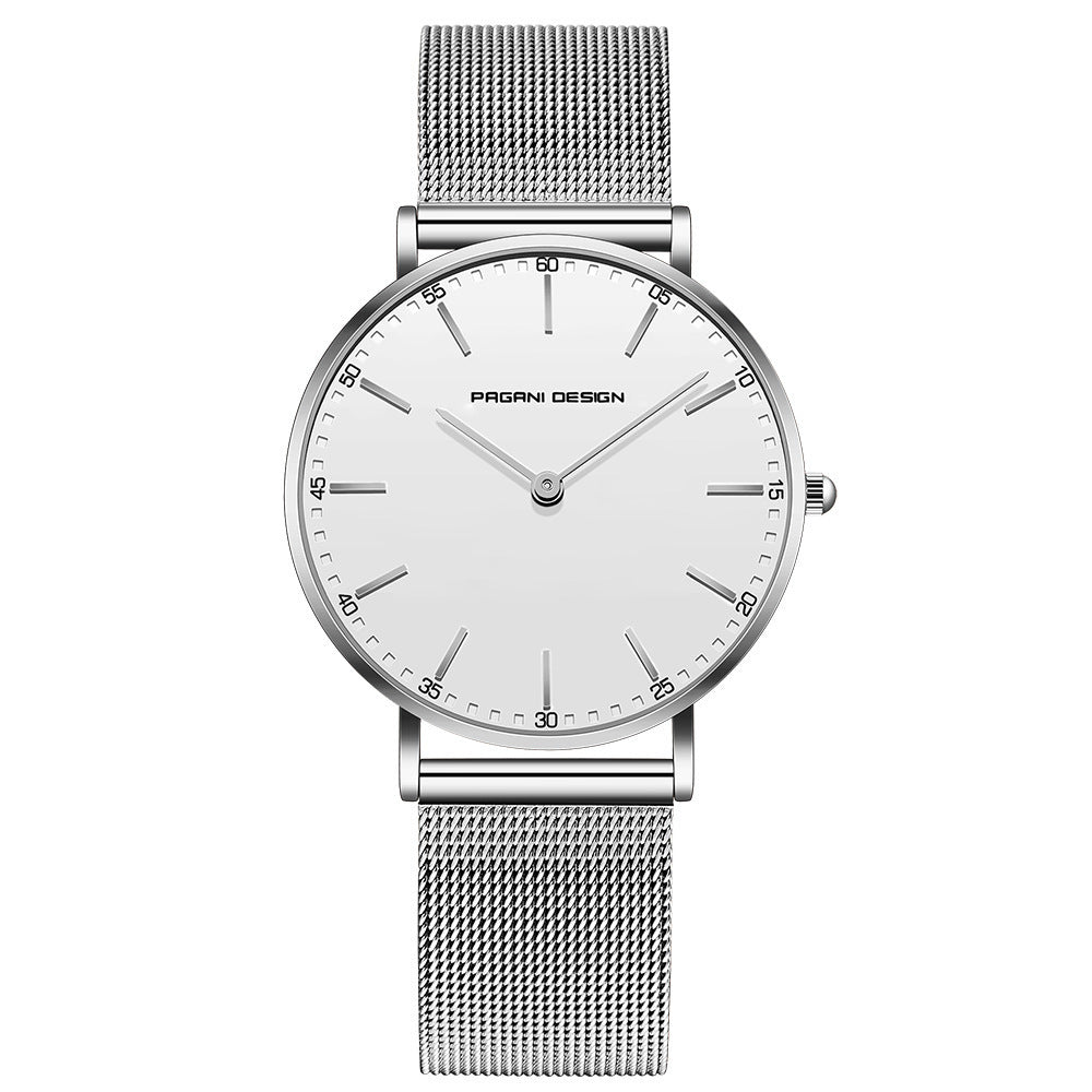 PAGANI DESIGN Mesh Band Quartz Watch