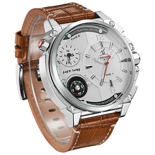Men's waterproof quartz watch