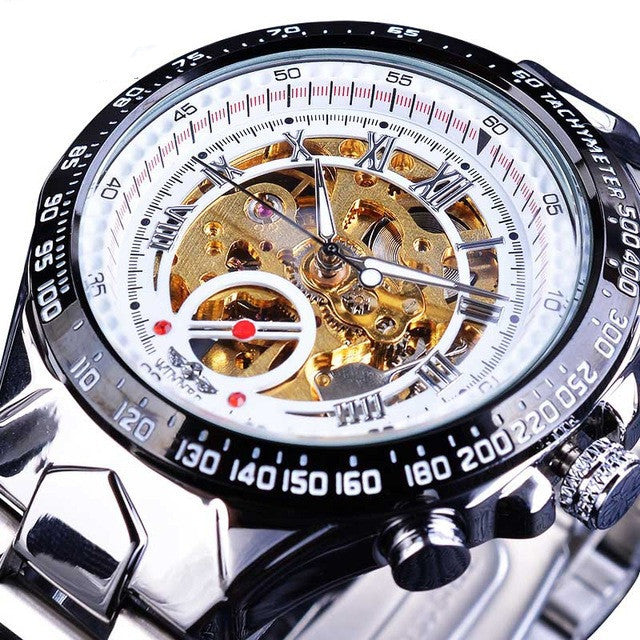 Reloj mecánico automático para hombre.