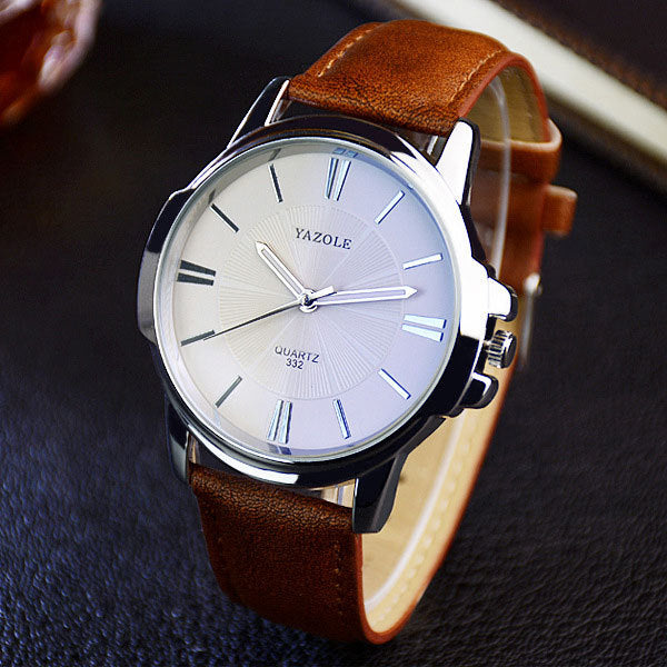 Reloj de cuarzo de moda YAZOLE para hombre, relojes de marca superior de lujo para hombre, reloj de pulsera de negocios para hombre, reloj masculino Hodinky