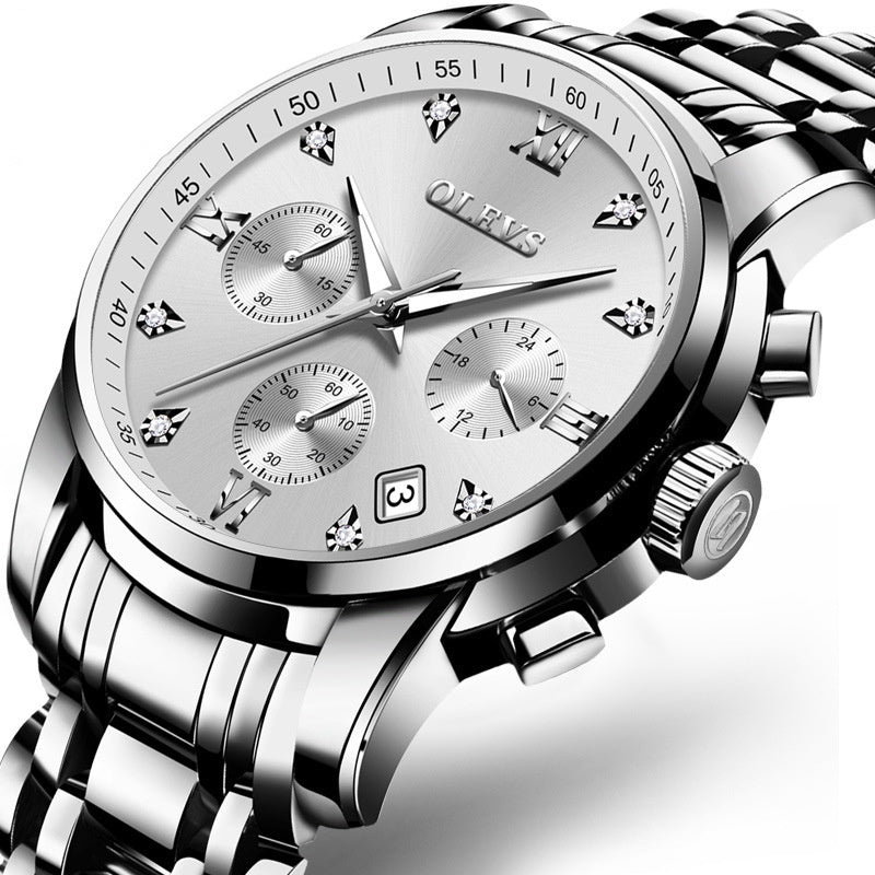 Multifunctional quartz watch