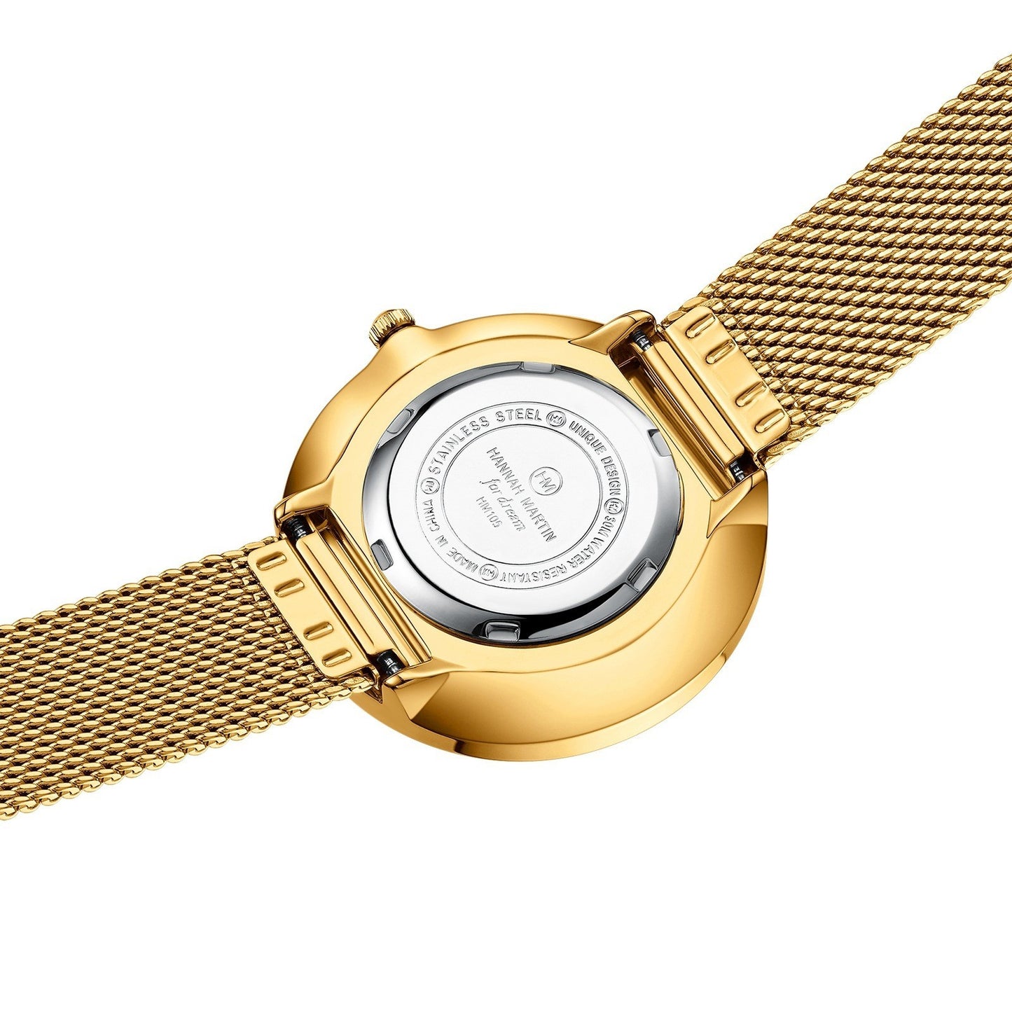 Basket-colored watch