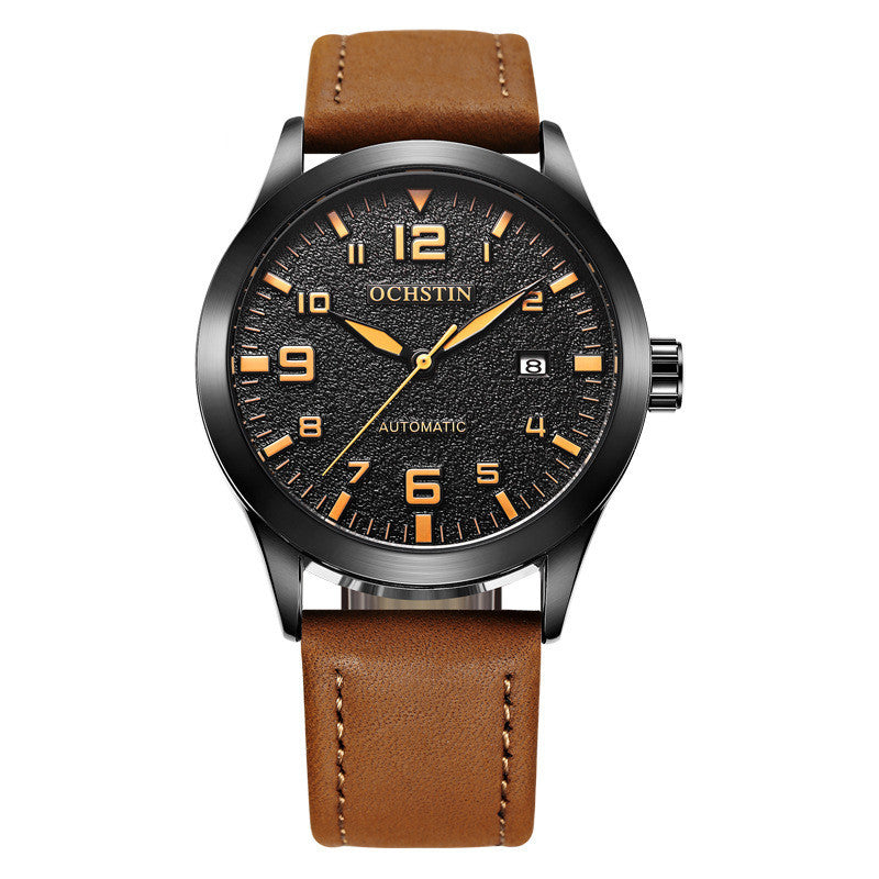 Reloj mecánico para hombre con calendario de moda