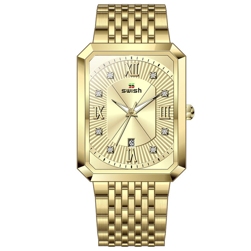 Rectangular men's Quartz Watch