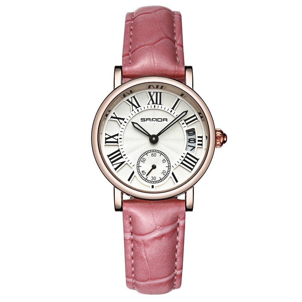 Reloj mujer impermeable delicado cinturón mujer