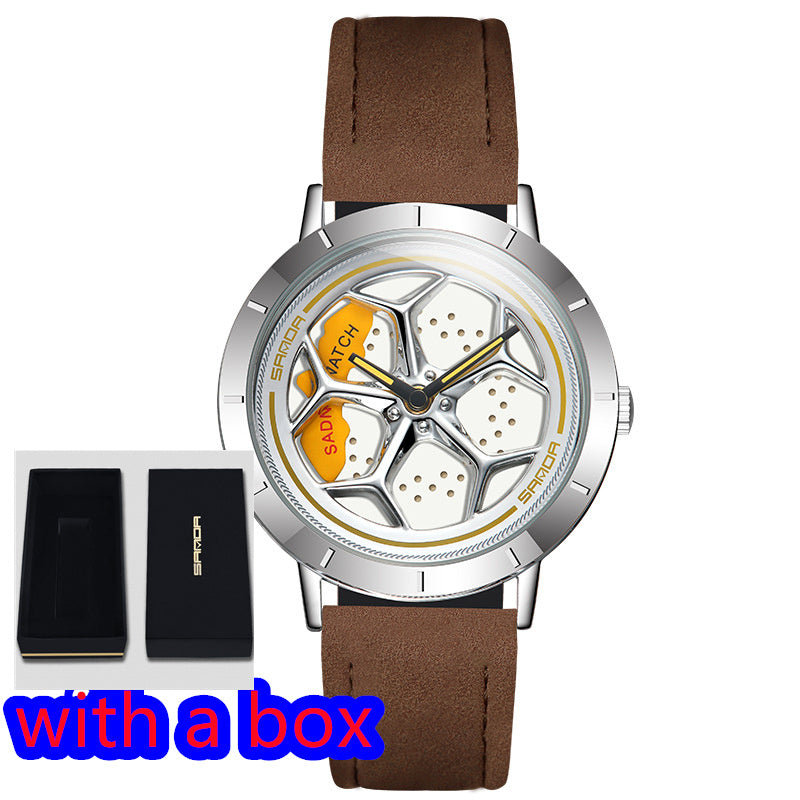 Sanda Wheel Quartz Watch