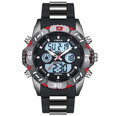 Men's Multifunctional Sports Waterproof Electronic Watch