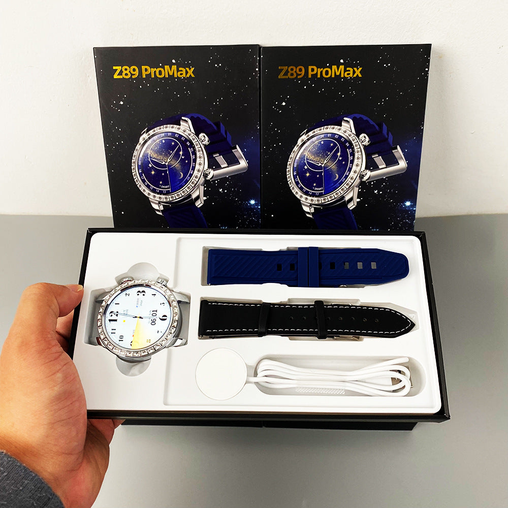スマートウォッチ フルダイヤモンドディスクウォッチ Z83 Max アウトドアスポーツブレスレット