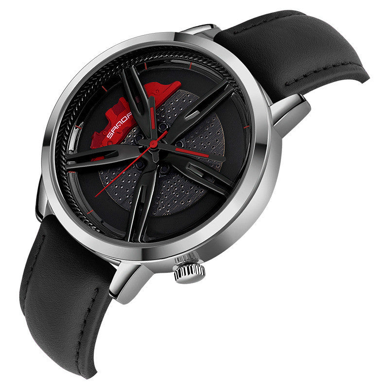 Waterproof quartz watch