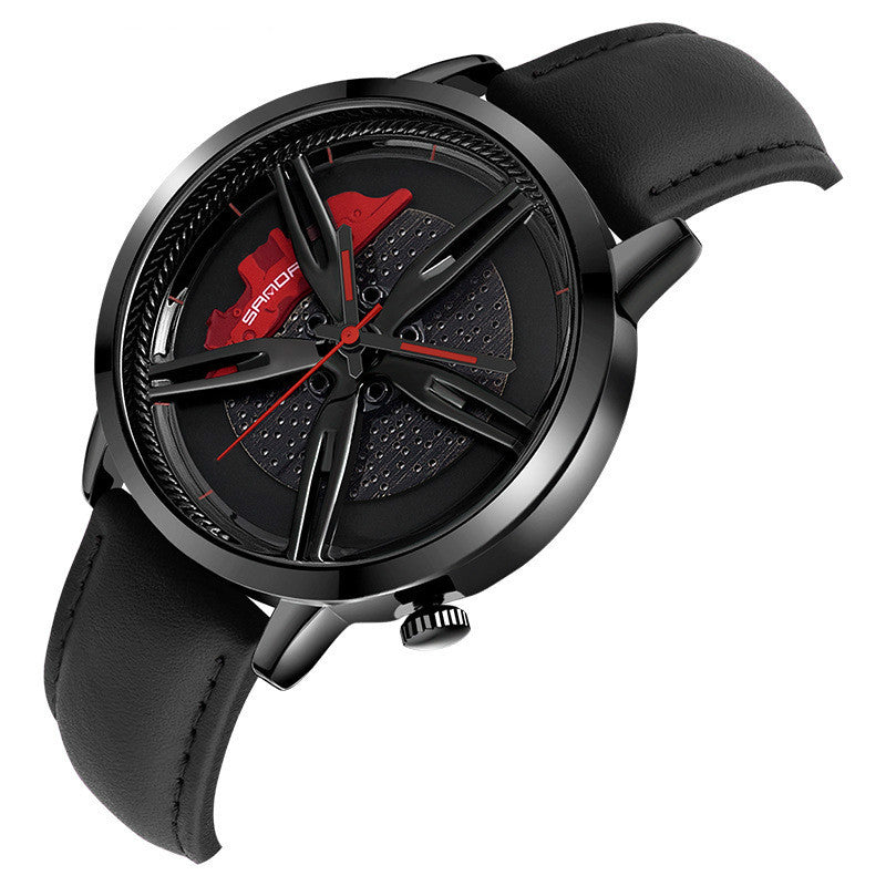 Waterproof quartz watch