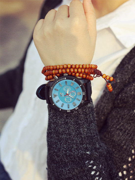 Reloj clásico superluminoso con esfera grande y luminoso, tendencia para hombres y mujeres, reloj de cuarzo sencillo y práctico para parejas