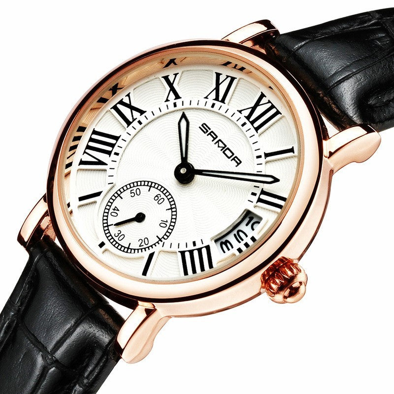 Reloj mujer impermeable delicado cinturón mujer