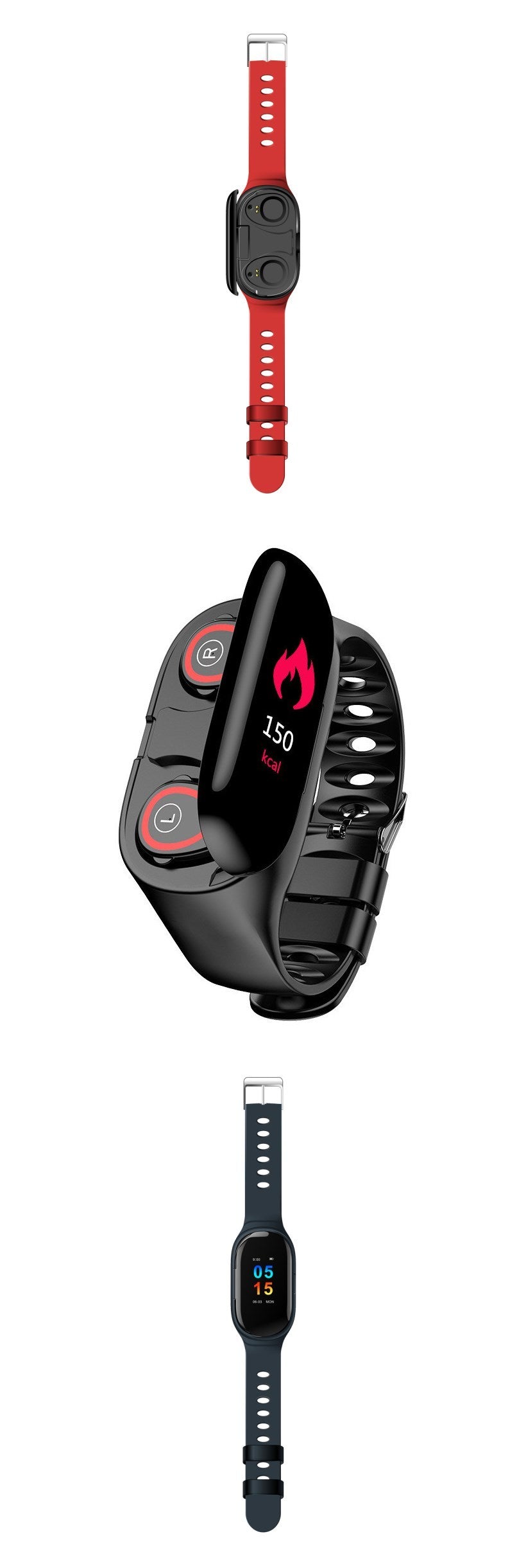 Bluetoothヘッドセットウォッチブレスレット