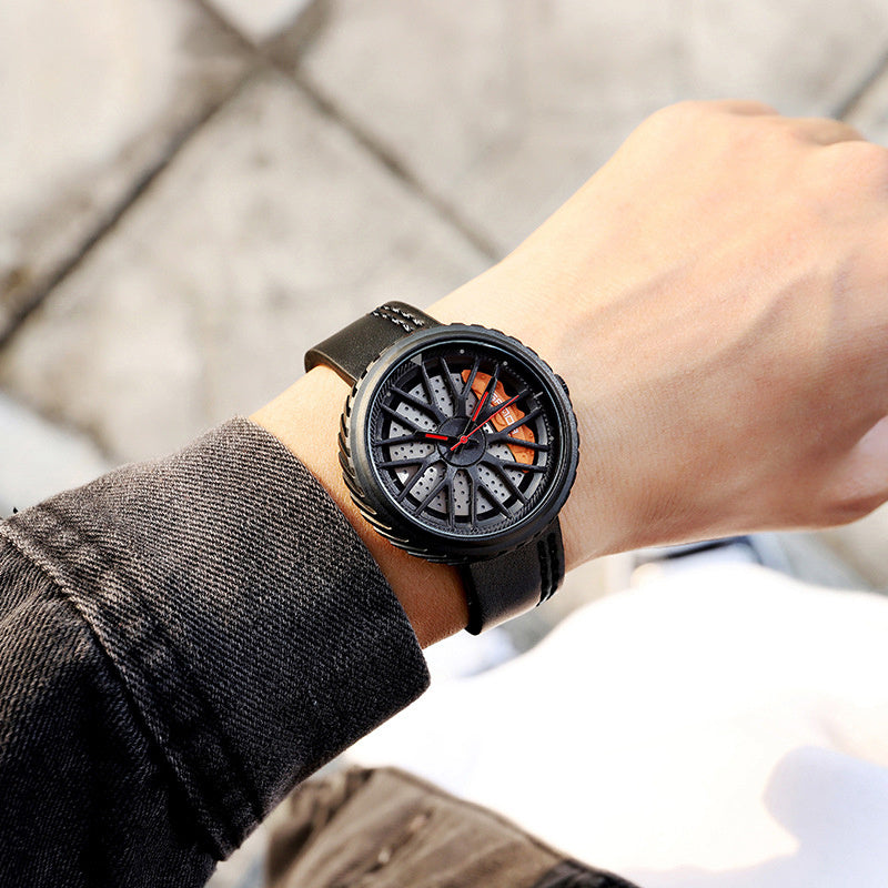 Waterproof quartz watch