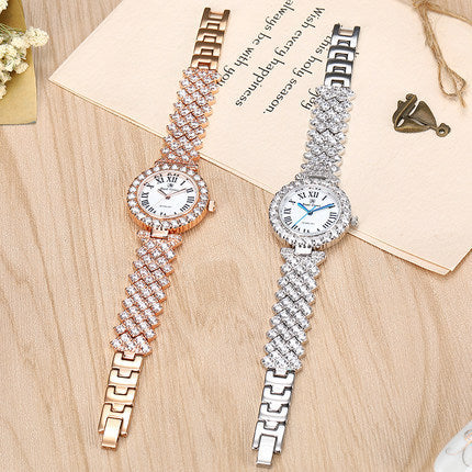 Reloj de cuarzo resistente al agua para mujer
