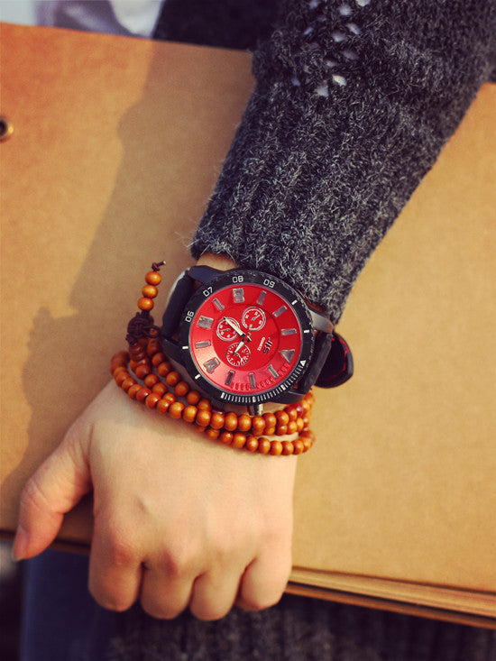 Reloj clásico superluminoso con esfera grande y luminoso, tendencia para hombres y mujeres, reloj de cuarzo sencillo y práctico para parejas