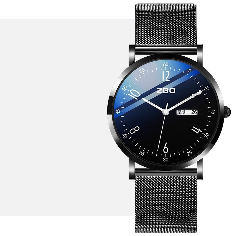 Junior high school waterproof mechanical quartz watch
