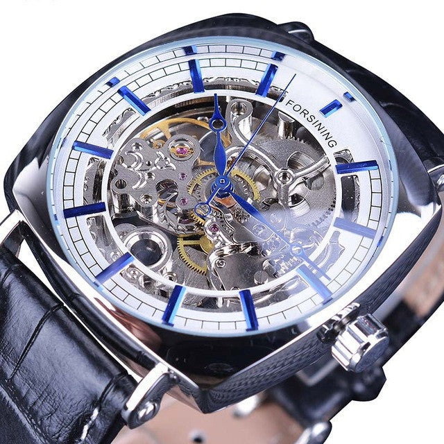 Men's fashion hollow waterproof automatic mechanical watch
