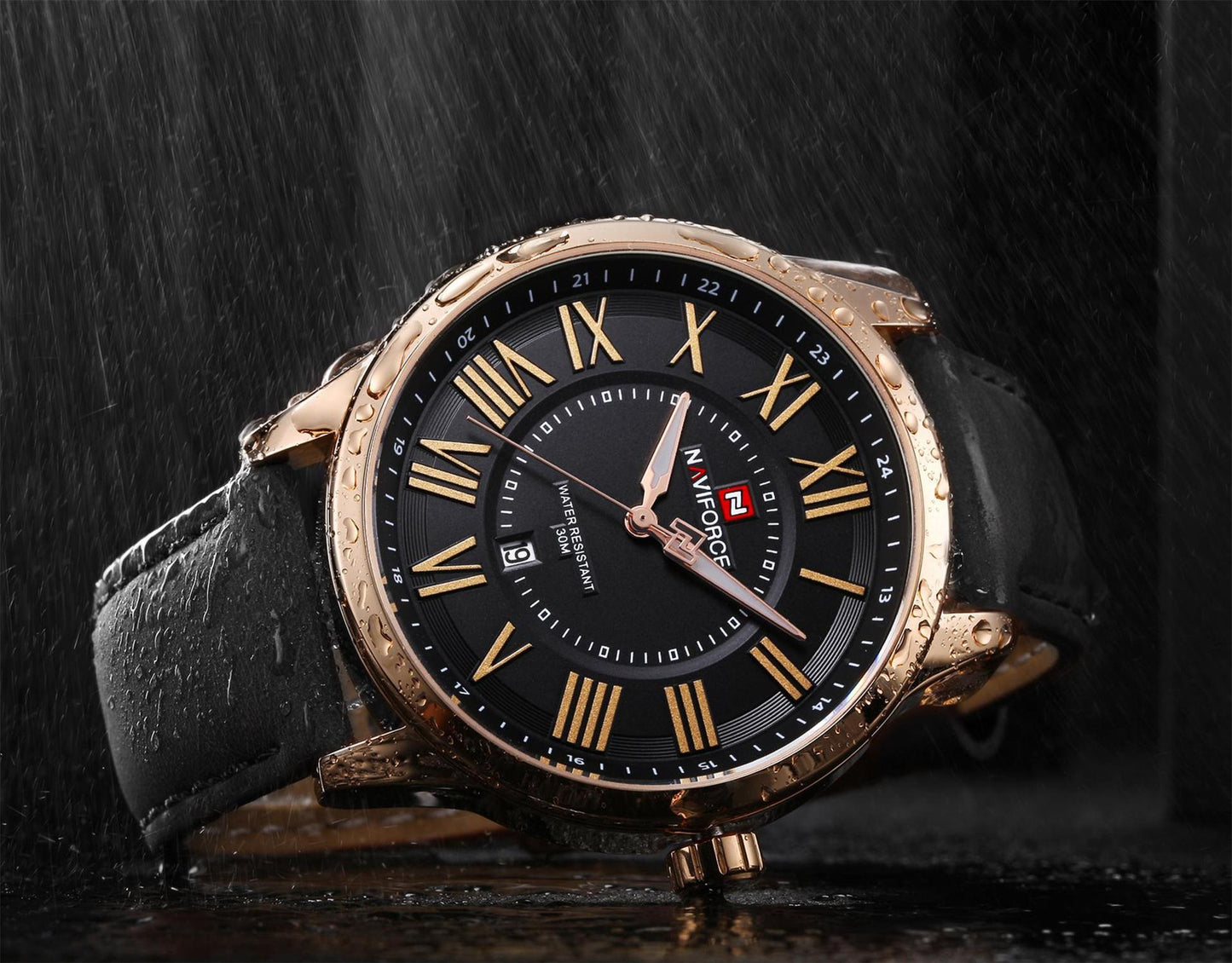 Waterproof Belt Watch Roman Calendar