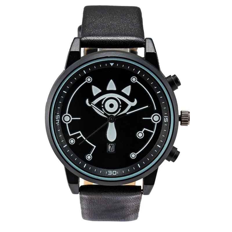 Luminous three-dimensional quartz watch