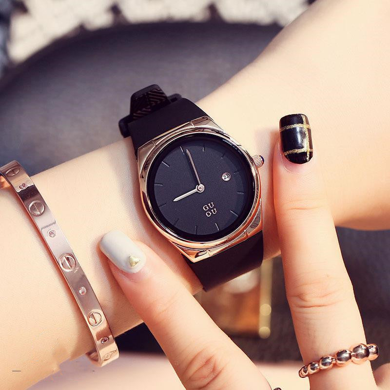 Disc couple watch