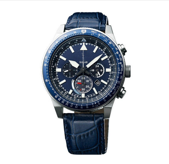 AliExpress Explosive Quartz Six-Hand Belt Steel Band Watch