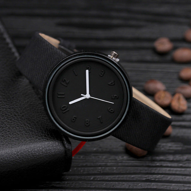 Reloj de moda para mujer Reloj de cuero para mujer Reloj Candy para mujer