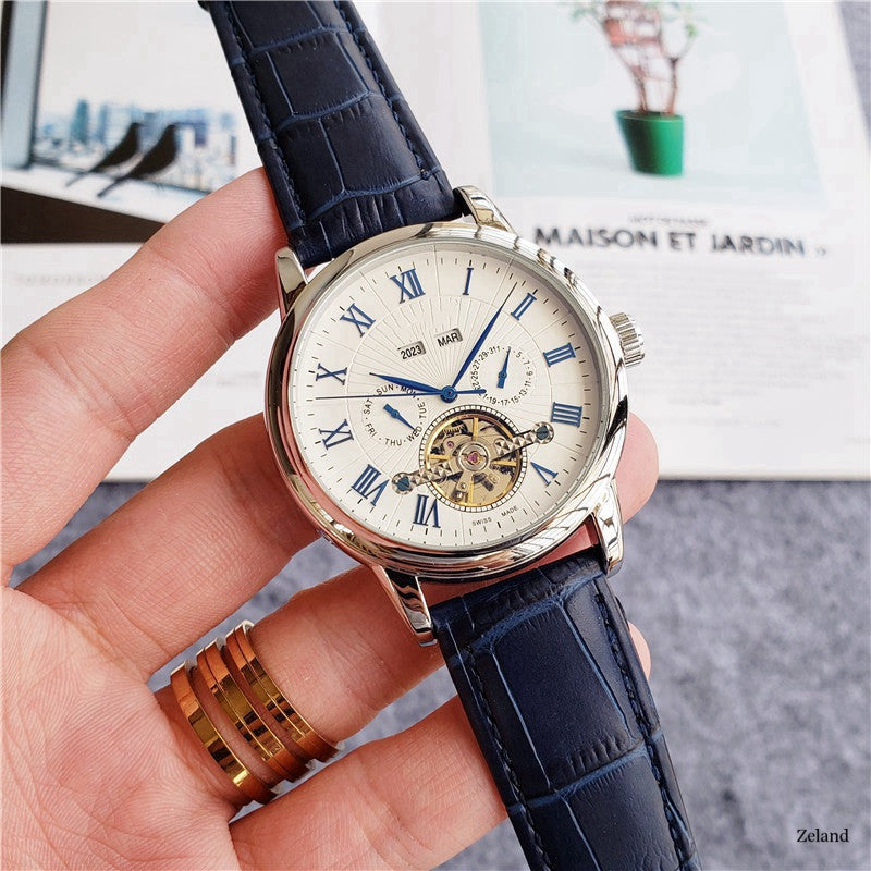 Reloj Tourbillon de cinco manecillas Reloj casual de moda para hombre