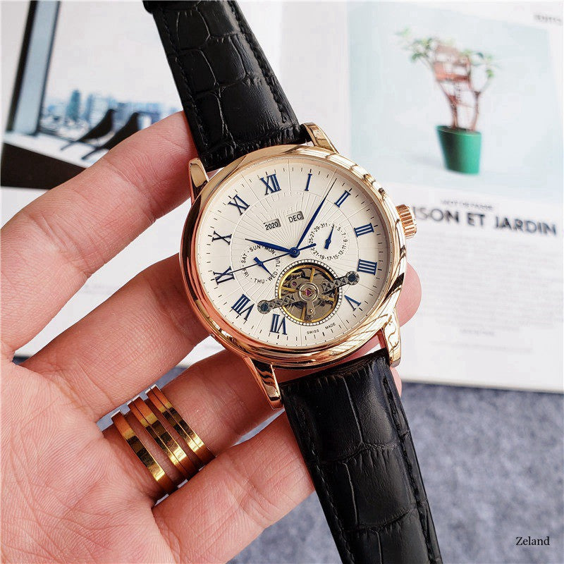 Reloj Tourbillon de cinco manecillas Reloj casual de moda para hombre
