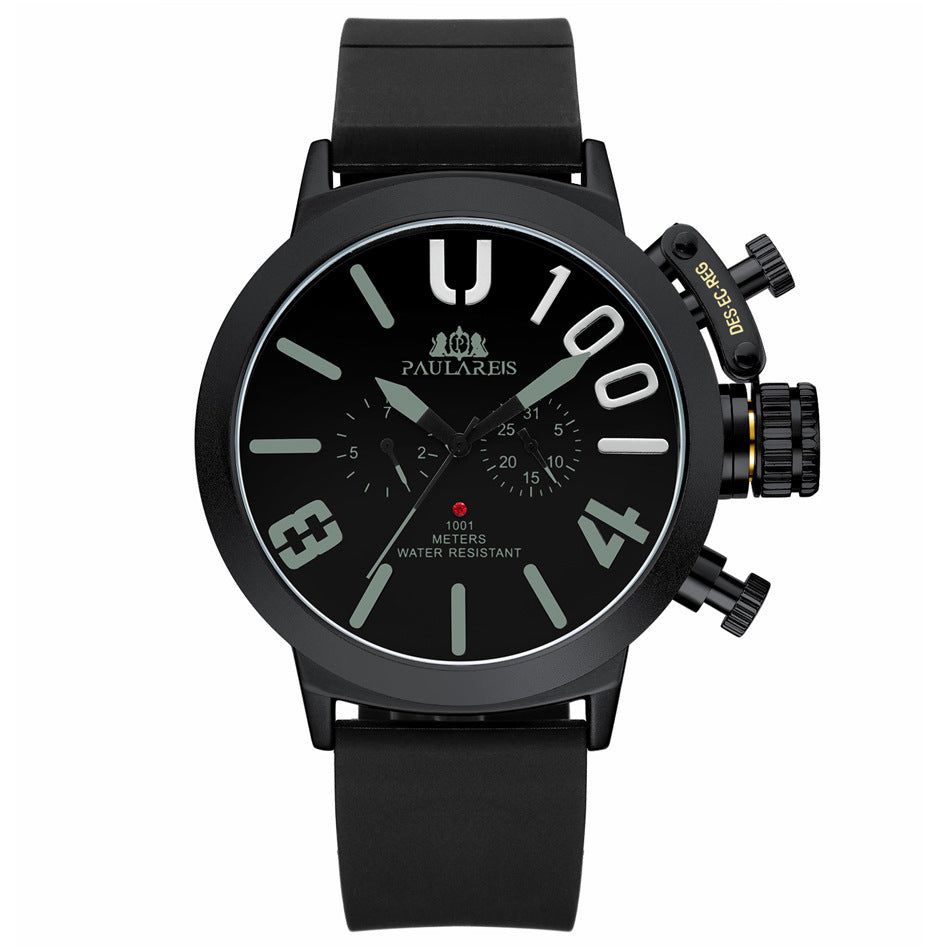 Reloj automático mecánico multifuncional para hombre.