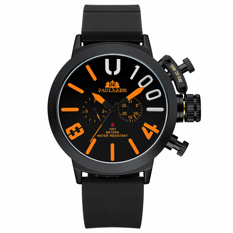 Reloj automático mecánico multifuncional para hombre.
