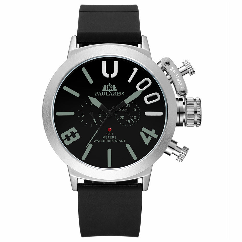 Reloj automático mecánico multifuncional para hombre.