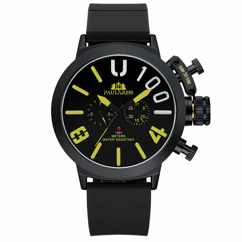 Reloj automático mecánico multifuncional para hombre.