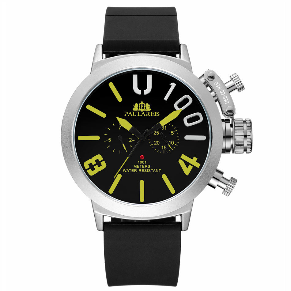 Reloj automático mecánico multifuncional para hombre.