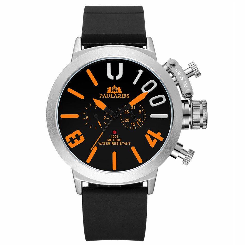 Reloj automático mecánico multifuncional para hombre.