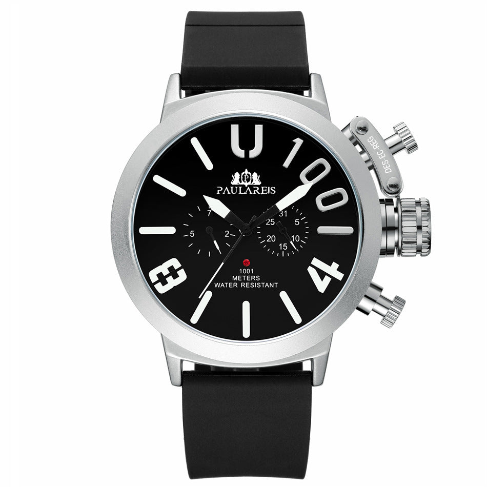 Reloj automático mecánico multifuncional para hombre.