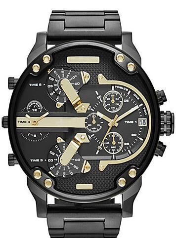 Reloj de cuarzo con correa de acero inoxidable