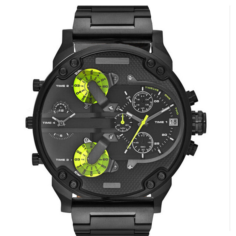 Reloj de cuarzo con correa de acero inoxidable