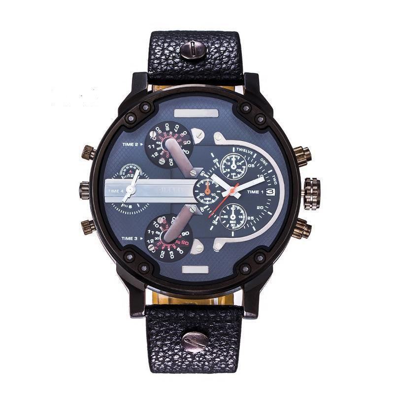 Reloj de cuarzo con correa de acero inoxidable