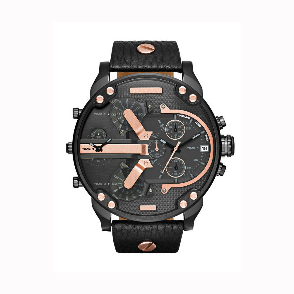 Reloj de cuarzo con correa de acero inoxidable
