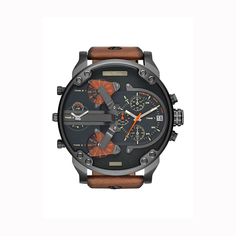 Reloj de cuarzo con correa de acero inoxidable