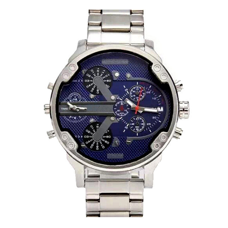 Reloj de cuarzo con correa de acero inoxidable