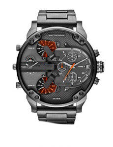 Reloj de cuarzo con correa de acero inoxidable