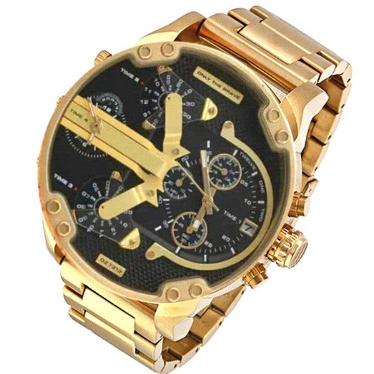 Reloj de cuarzo con correa de acero inoxidable