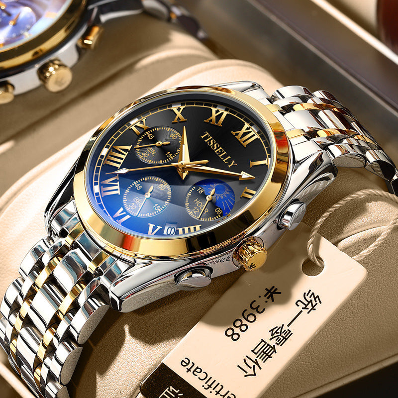 Men's Watch Waterproof Quartz Luminous