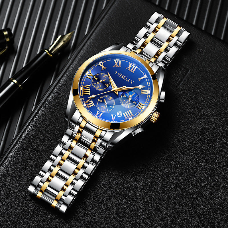 Men's Watch Waterproof Quartz Luminous