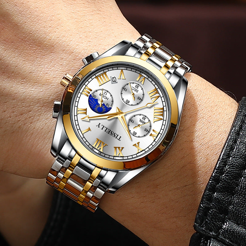 Men's Watch Waterproof Quartz Luminous