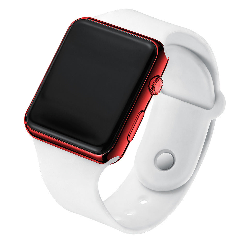 Reloj digital LED cuadrado galvanizado